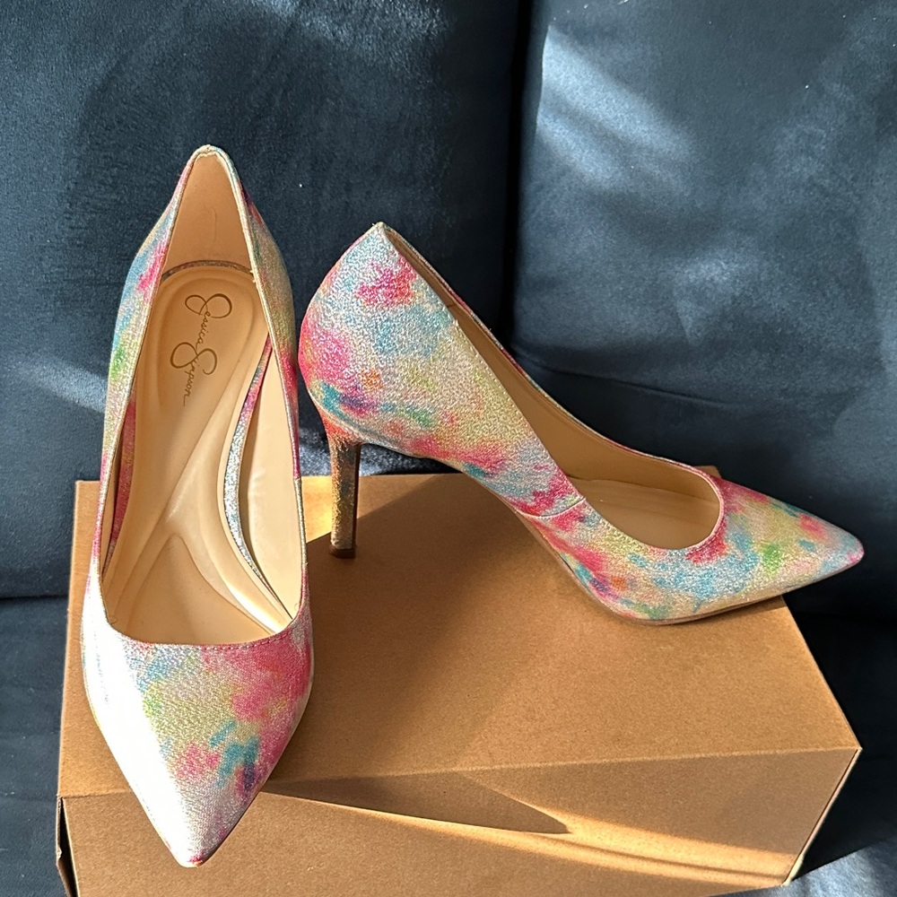 Jessica Simpson Multicolor Women's Heels